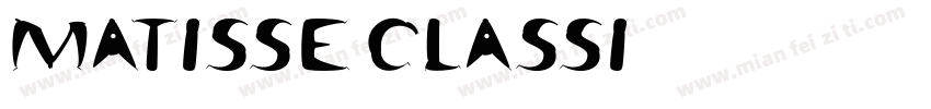 Matisse Classi字体转换